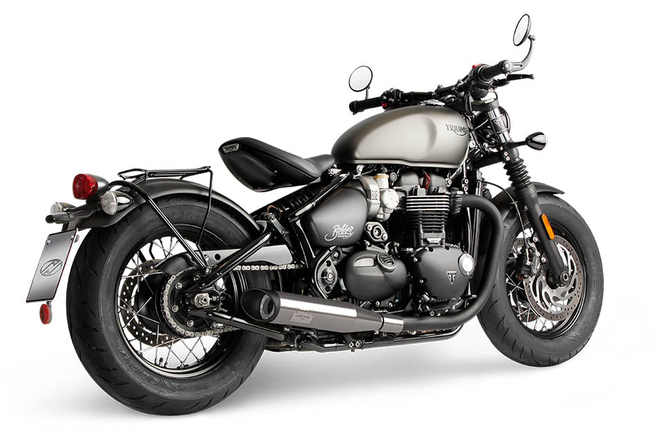 King Brushed Stainless Steel - Slashcut Black