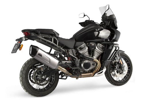 H-D Pan America Nomad Exhaust, Pearl Grey